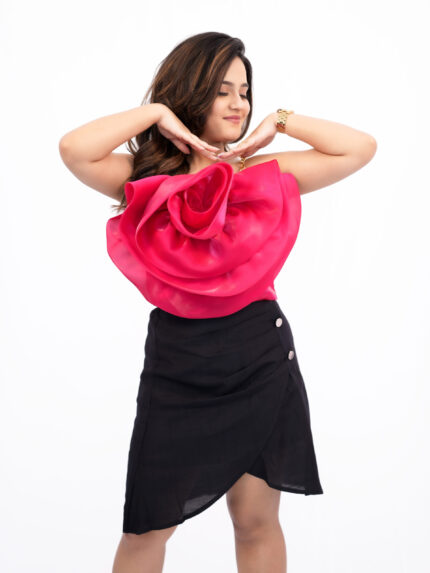 Red Rose Cocktail Top